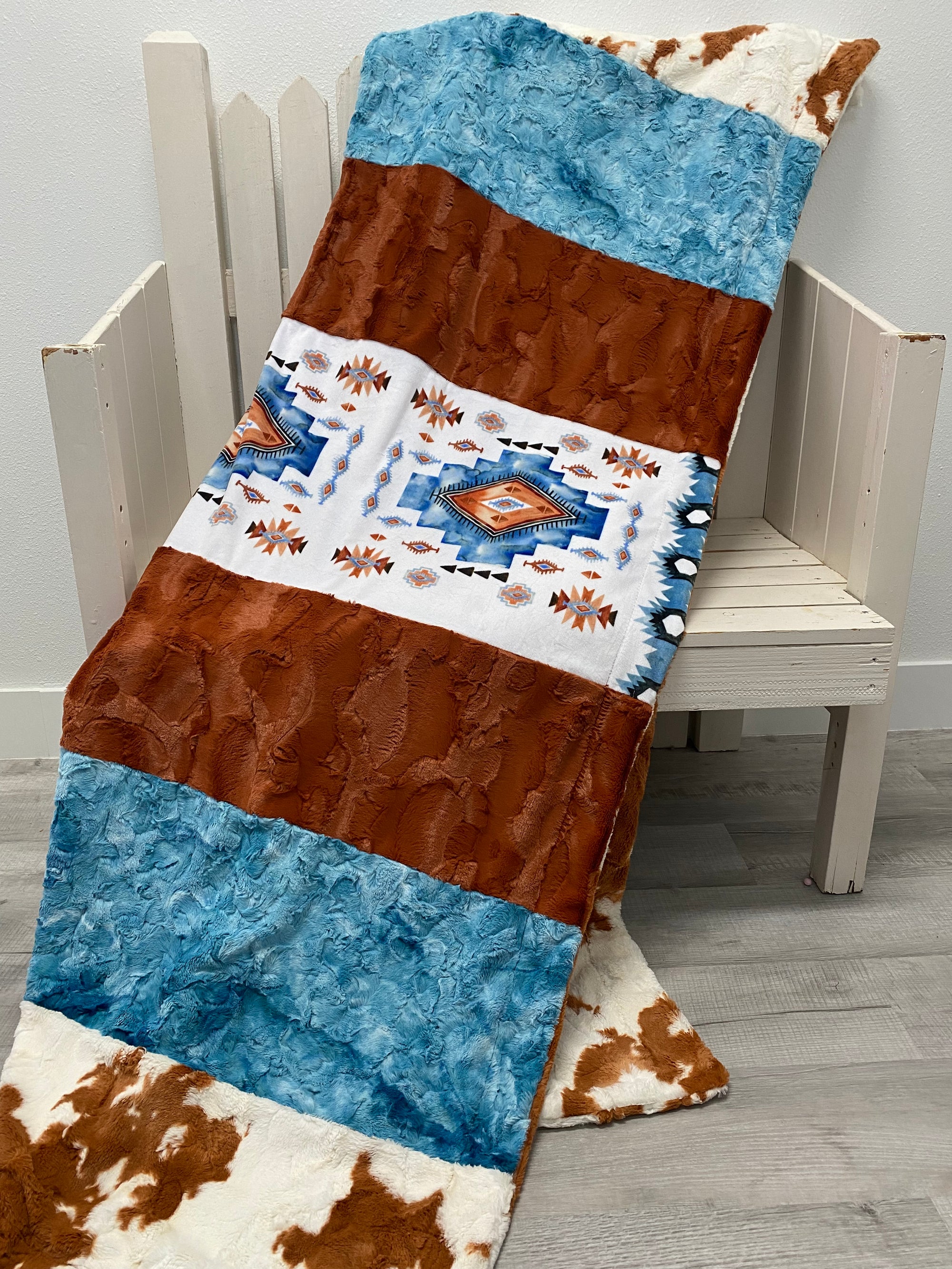 Minky Strip Quilts