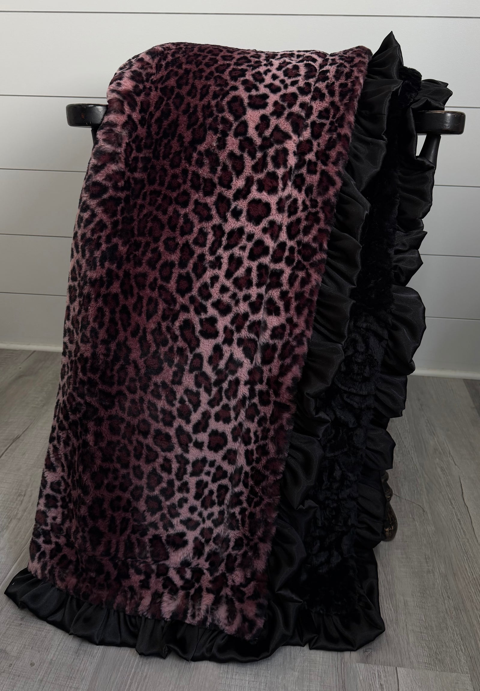 Ruffle Minky  waffle