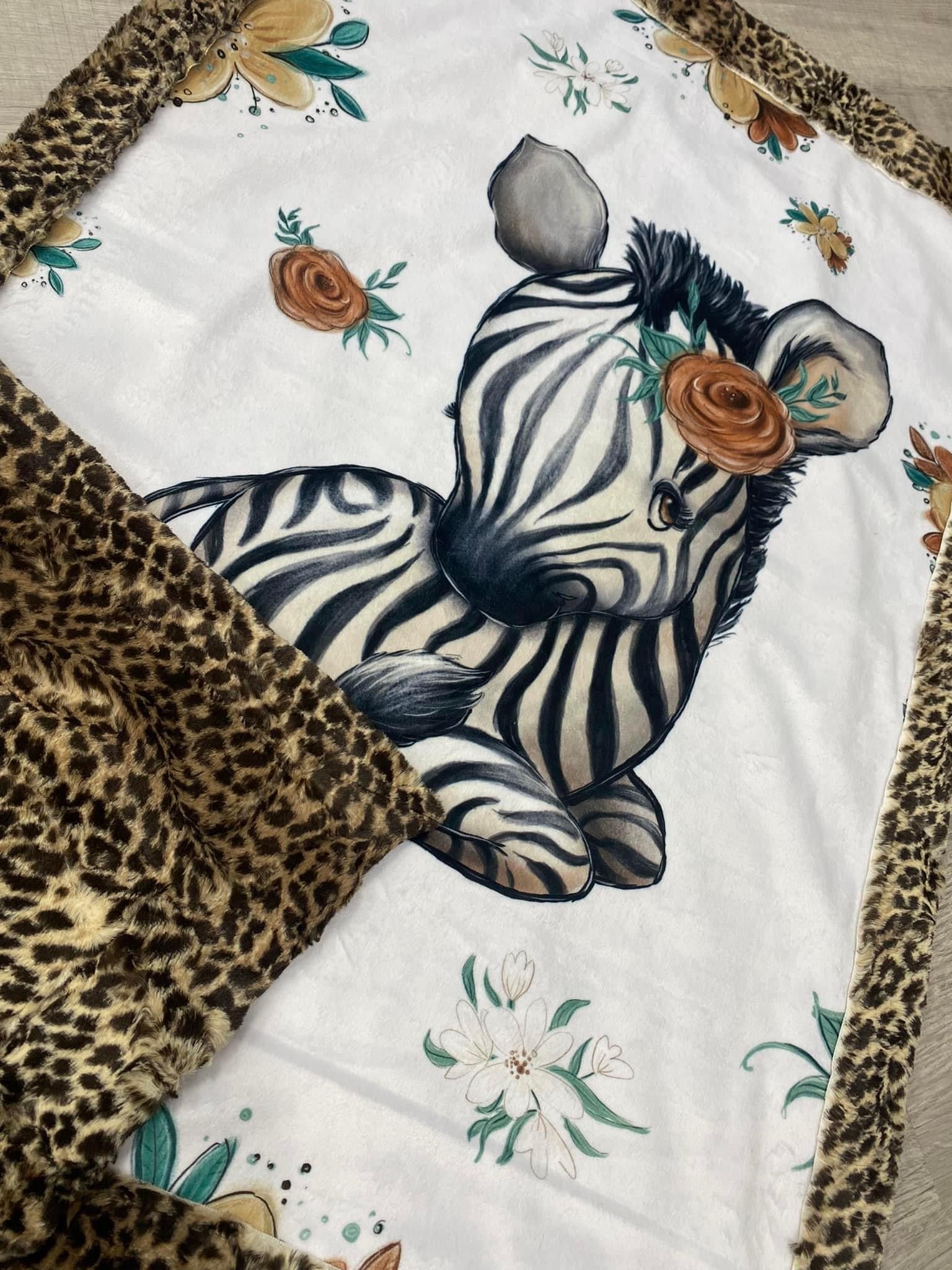 Zebra Baby Panel